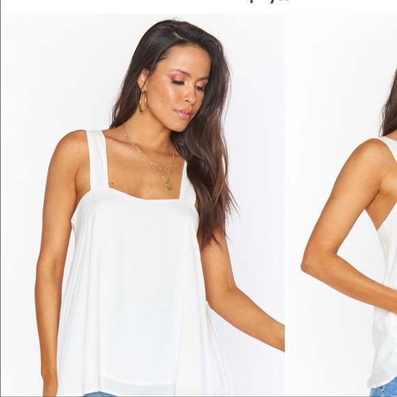 Show Me Your Mumu Ambres white Tank small - Picture 1 of 4